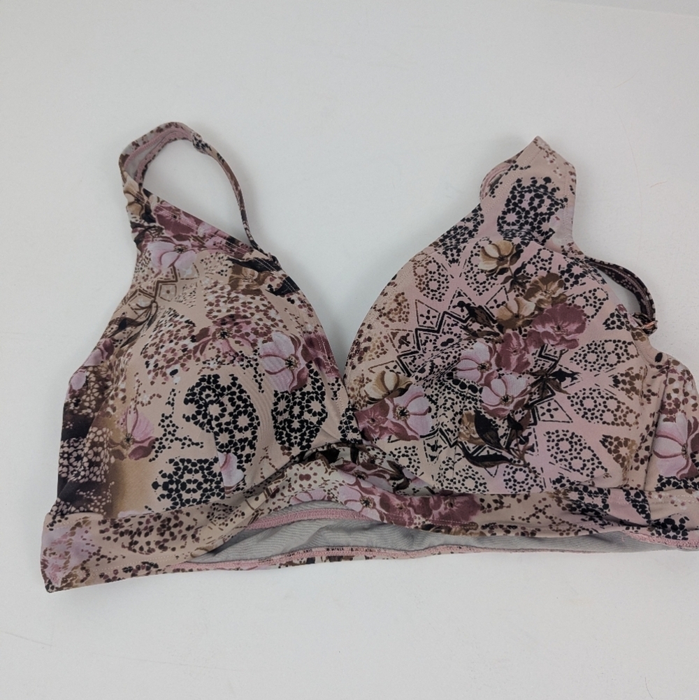 Torrid Multi Medallion Bikini Top, Sz 1X